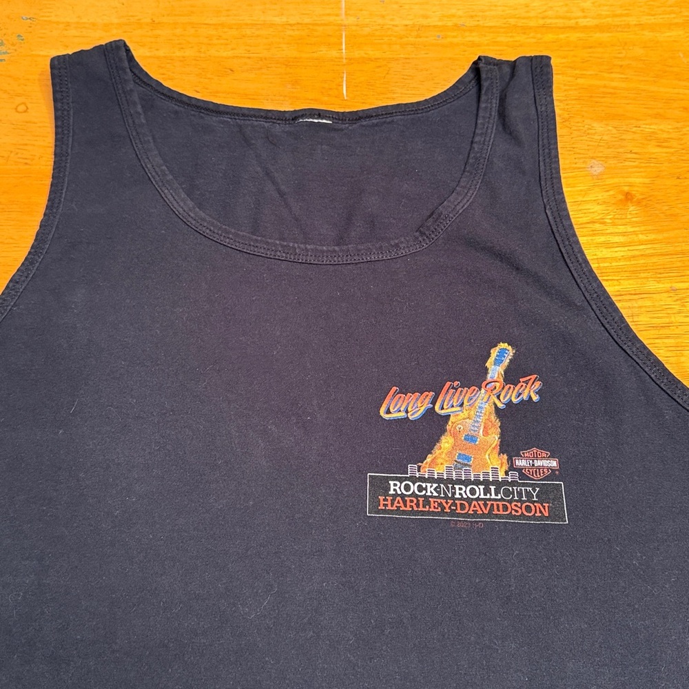 Harley Davidson tank top. Size medium/large.  NO TAG in neck